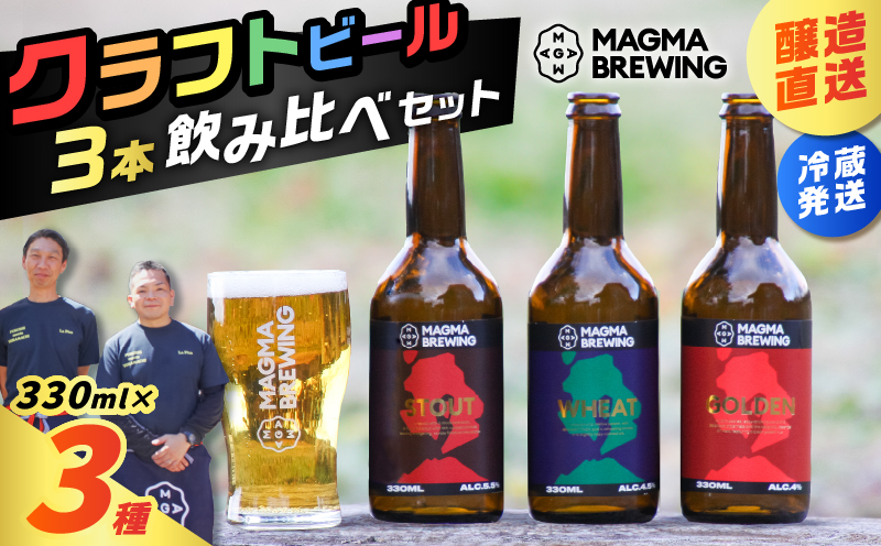 クラフトビール3本飲み比べセット　K267-001