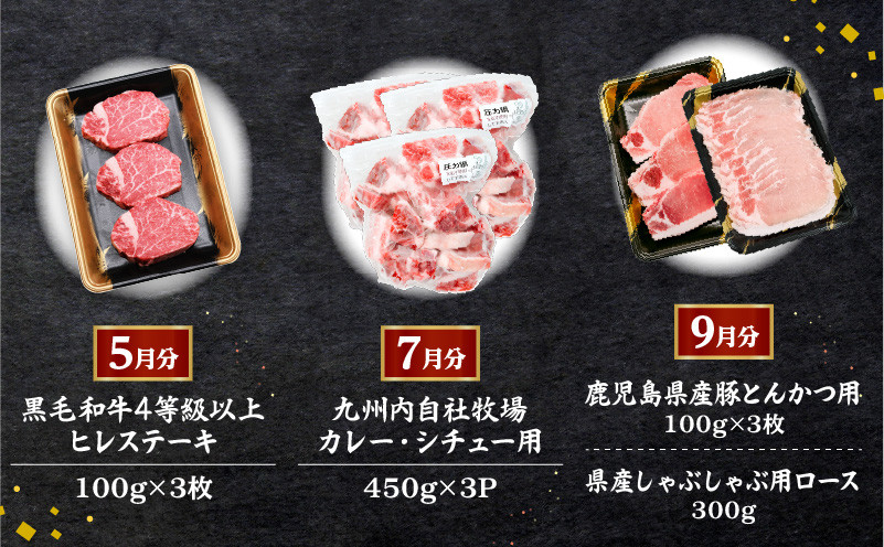 【全7回】お肉わくわく定期便　K086-T16