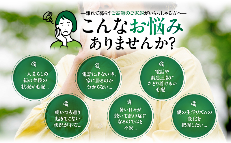【鹿児島市限定】見守りサービス “日日安心”（1ヶ月お試しプラン）　K327-001_01