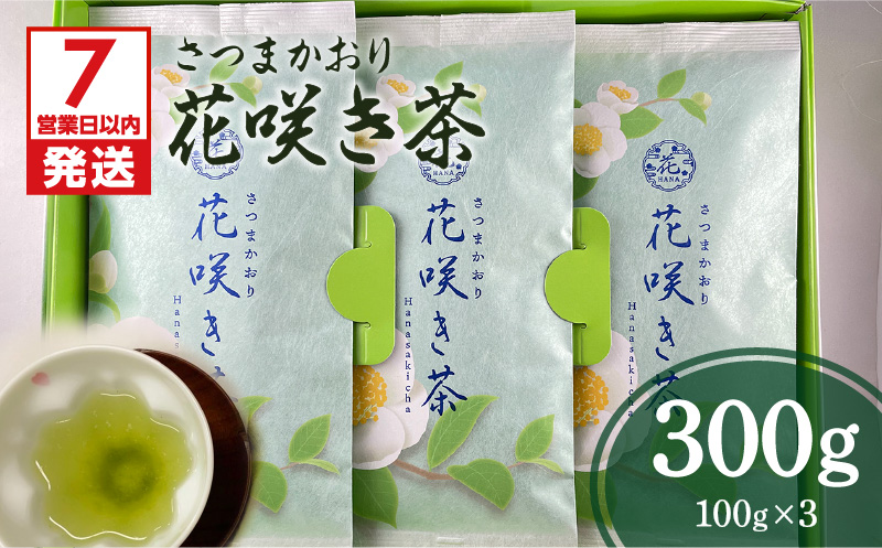 【7営業日以内に発送】さつまかおり　花咲き茶　K115-003