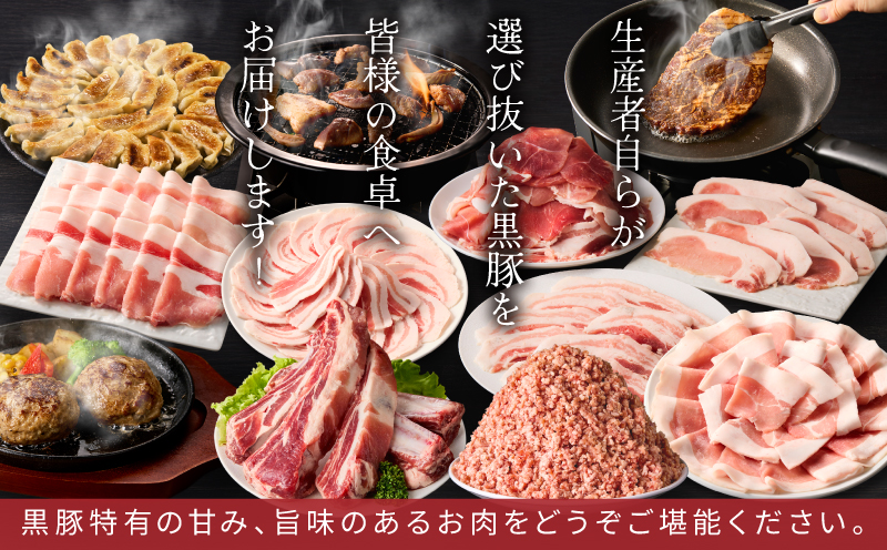 1779 鹿児島県産黒豚しゃぶしゃぶセット（ロース・バラ・モモ）1.3kg　KN054-001-02