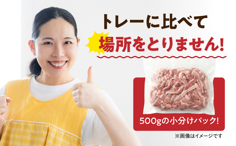 【10/1(木)より寄附金額改定予定】＜訳あり＞鹿児島県産豚肉切り落とし 5kg（500g×10パック）　KN179-001-05【おきどき】