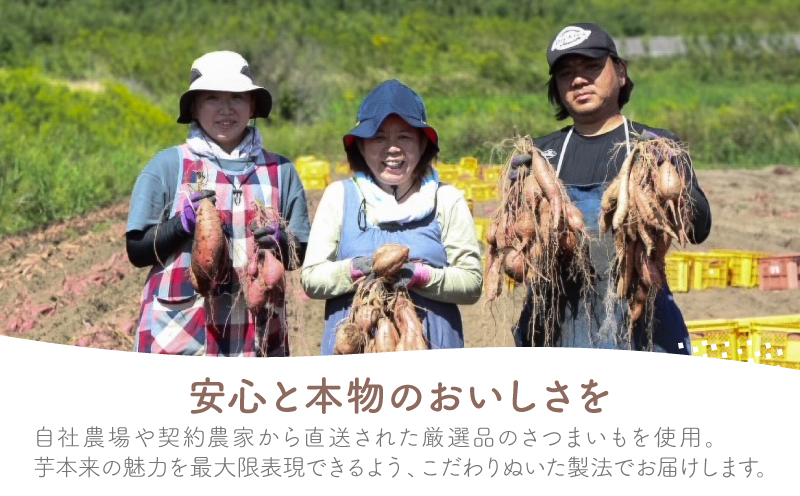 おいもや あま～い冷凍焼き芋 食べ比べセット（計800g）　KN091-005
