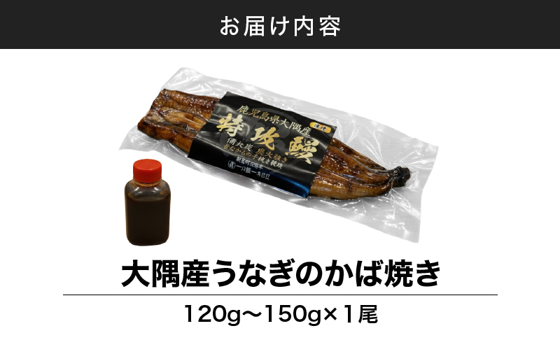 大隅産うなぎのかば焼き 1尾　KN174-001-01