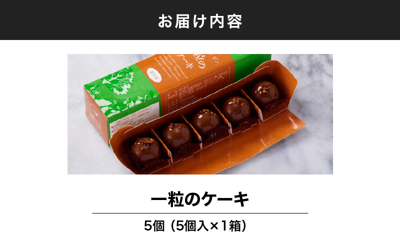 一粒のケーキ 5個入　KN035-004-03