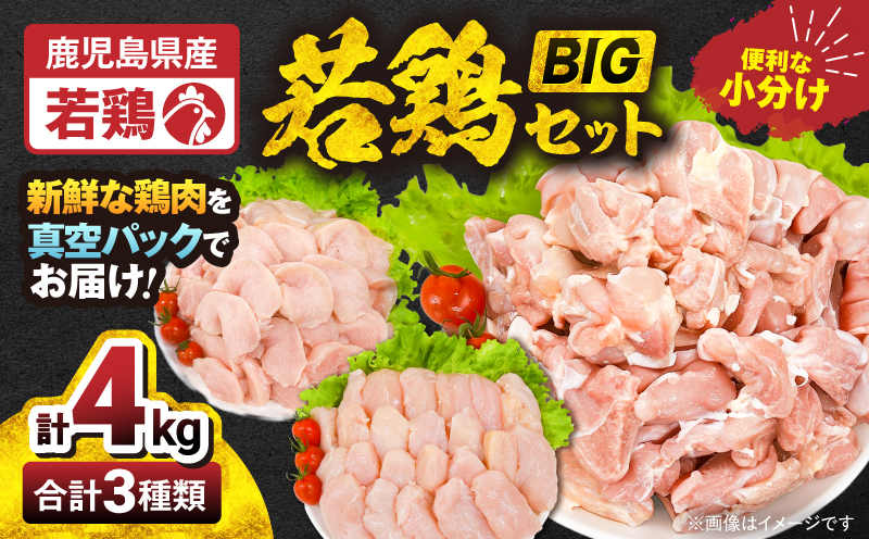 2648 若鶏4kgビッグセット　KN105-001-02