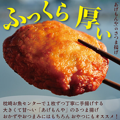 枕崎 お魚センター【手作り さつま揚げ】8種 計21枚 大きくて甘〜い ふるさとの味 A3−295【配送不可地域：離島】【1166698】