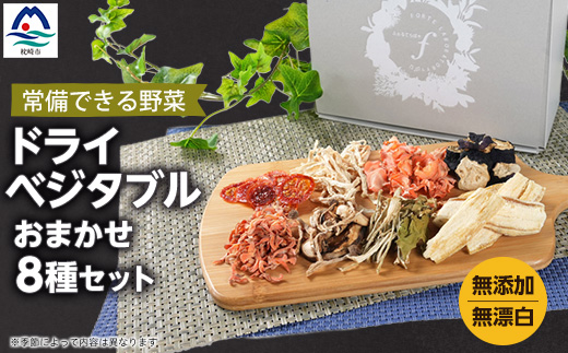 常備できる 野菜 ドライベジタブル 乾燥野菜 8種セット 鹿児島県産 A8-48【配送不可地域：離島】【1167914】