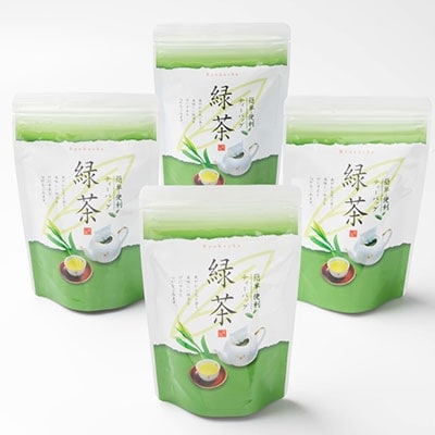 鹿児島県産緑茶ティーバッグセット4袋【合計72パック】 AA-170【1167033】