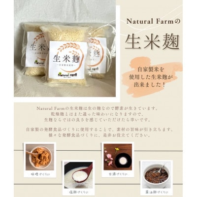 発酵ジェノベーゼソース&生米麹　各1パックセット A0-71【配送不可地域：離島】【1619109】