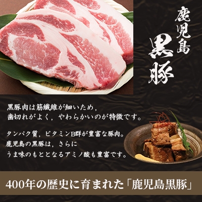 鹿児島県産黒豚 ほどける 黒豚の角煮【200g×4P】温めるだけ 豚肉 バラ肉 惣菜 A8-24【配送不可地域：離島】【1166476】