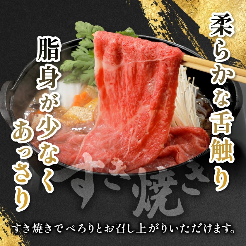 黒毛和牛 赤身ももスライス 600g(枕崎市) A3-371【配送不可地域：離島】【1616206】