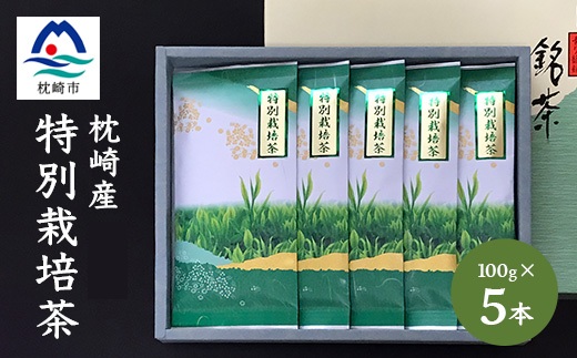 特別栽培茶 (深蒸し茶) 5袋 セット 化粧箱入り B3-48【配送不可地域：離島】【1167037】