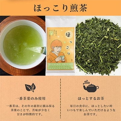 【のし付き・お歳暮】一番茶のみ使用　ほっこり煎茶 100g×3袋 A5-1S【1551762】