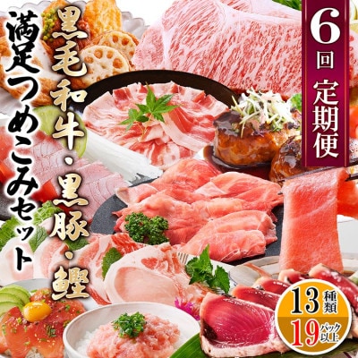 定期便6回配送　満足つめこみセット　GG5-0002【配送不可地域：離島】【1565563】