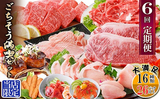 定期便6回配送 【当店限定】ごちそうまんきつセット FF-6004【配送不可地域：離島】【1492208】
