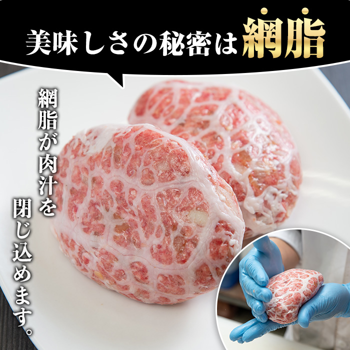 ＜定期便・全6回(隔月)＞＜訳あり＞鹿児島県産黒毛和牛！手ごねハンバーグ(合計48個・100g×8個×6回) 国産 牛肉 小分け おかず 惣菜 個包装 ご自宅用 エコパッケージ 冷凍ハンバーグ【スーパーよしだ】a-72-6