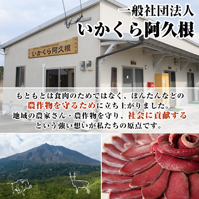 阿久根産鹿肉スライス(計1.2kg・300g×4パック)煮込み料理 バーベキュー BBQ スライス肉 ジビエ しか肉 もみじ もみじ鍋 低カロリー 高たんぱく ダイエット 鉄分 山の幸【一般社団法人いかくら阿久根】akn076-05