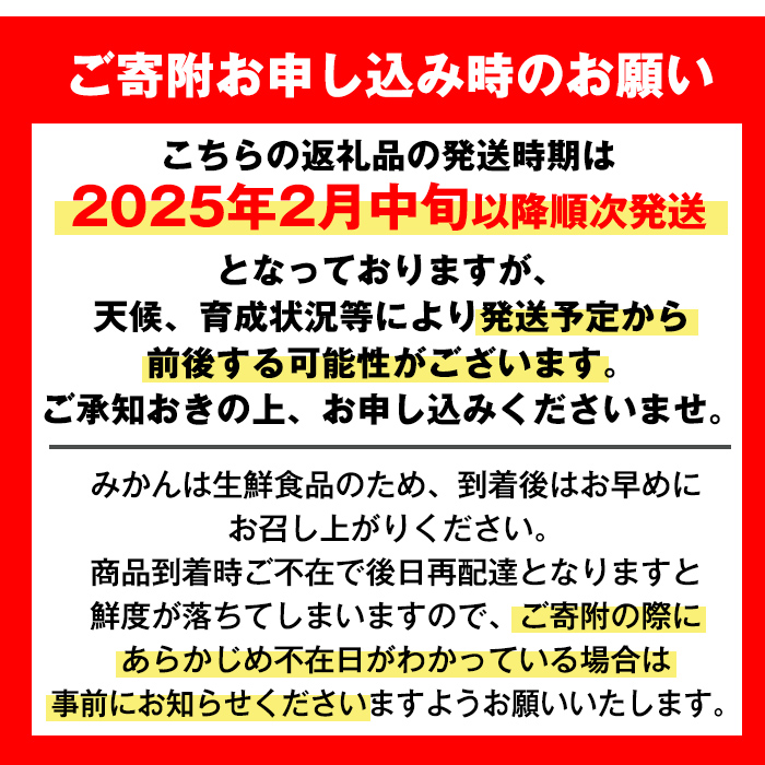 i636 ≪先行予約受付中！2025年2月中旬以降順次発送予定≫【冷蔵便】大将季＜無加温＞ (約5kg) 国産 みかん 柑橘 種果物 くだもの フルーツ 旬 糖度抜群【JA鹿児島いずみ(果実課)】