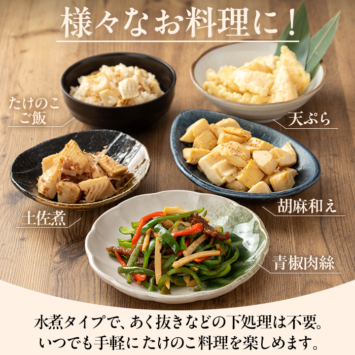 i1057 国産たけのこ水煮 乱切り(計2kg・200g×10P) 小分け 国産 九州産 たけのこ 筍 タケノコ 水煮 常温保存 常温 料理 煮物 炊き込みご飯 おでん 料理 お手軽 【旬彩館】