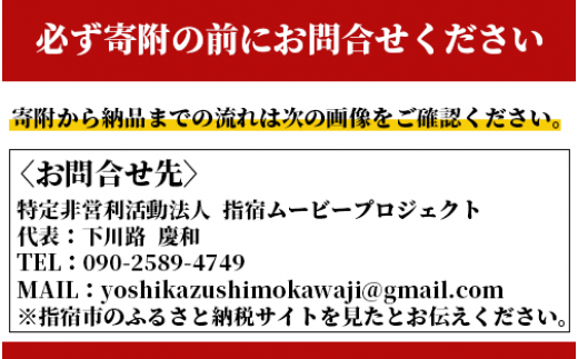 【あなたの指宿の思い出が映画に！】パーソナルシネマ制作チケット シンプルプラン(指宿ムービープロジェクト/440-1026)