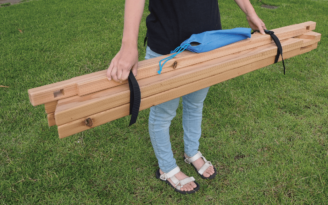 木組みで木製サイクルラック(さきやま木工/088-1639) 自転車スタンド 自転車 スタンド ロードバイク 駐輪スタンド 家庭用 自転車 簡単 組み立て 木 木工 木製 屋内 インテリア オシャレ ラック 杉 家具 手づくり 一点もの 一点物 組立簡単 自転車置き場 収納 駐輪 ディスプレイ サイクリング クロスバイク マウンテンバイク サイクルスタンド