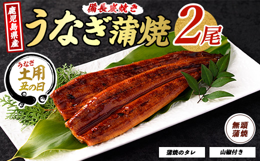 【丑の日に合わせてお届け！】鹿児島県産うなぎ蒲焼 無頭背開き2尾(奈良/IB020-001u) ウナギ 鰻 うなぎ 国産 うなぎ蒲焼 蒲焼 かば焼き 蒲焼き かばやき 土用の丑の日 丑の日 うな丼 うな重 鹿児島県産 鹿児島産 指宿 いぶすき 長焼き 真空パック たれ