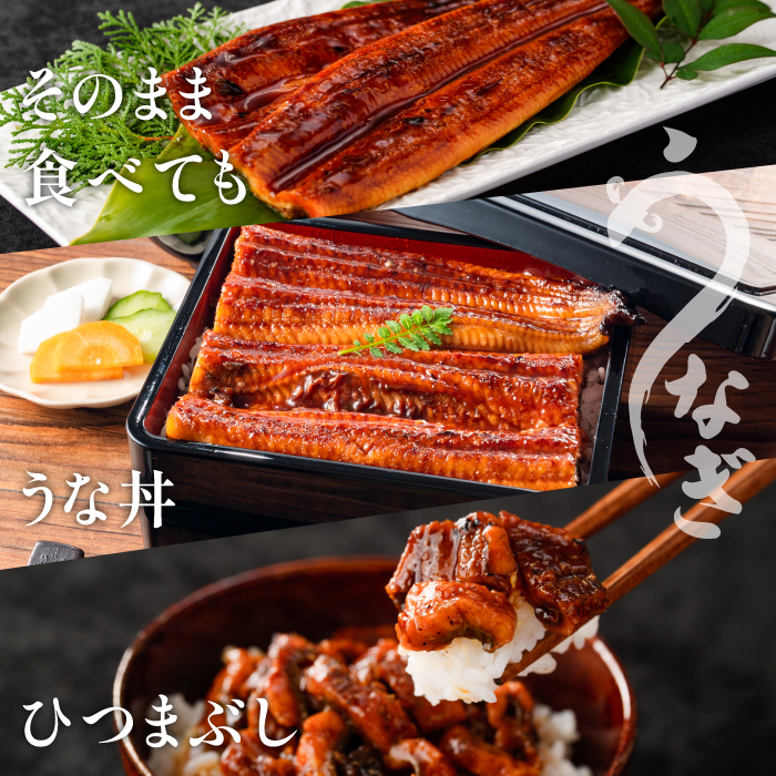 【全３回定期便】鹿児島産うなぎ堪能定期便(奈良/IBZ020-002) 国産 鰻 小分け 鹿児島 蒲焼 丑の日 いぶすき