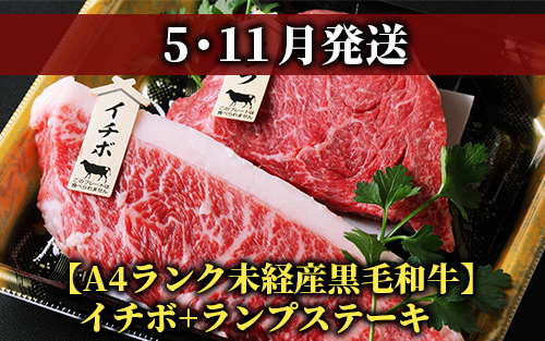 【全３回定期便】黒毛姫牛ステーキ定期便(Meatyou/IBZ029-002)牛肉 和牛 鹿児島県産 国産