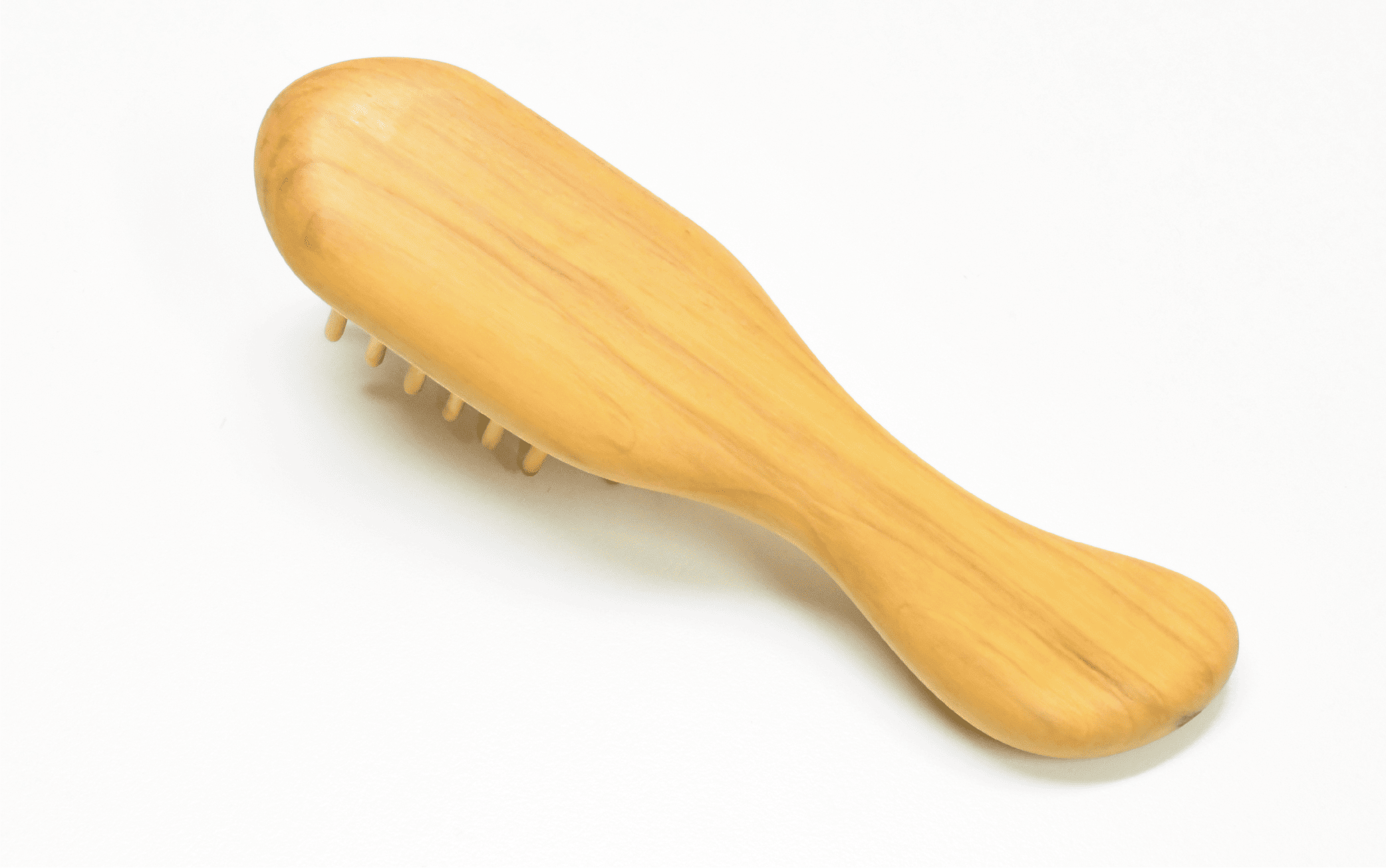 【実用新案登録済】薩摩つげブラシ(ミニ5列)※約15.5cmとお手入れセット(喜多つげ/082-1123)