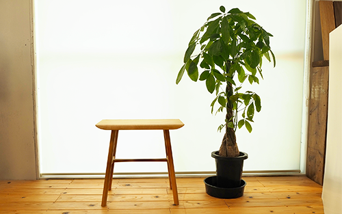 スツールテーブル「Tip stooltable」アッシュ材(さきやま木工/130-1215)インテリア 家具 手作り 椅子 チェア サイドテーブル