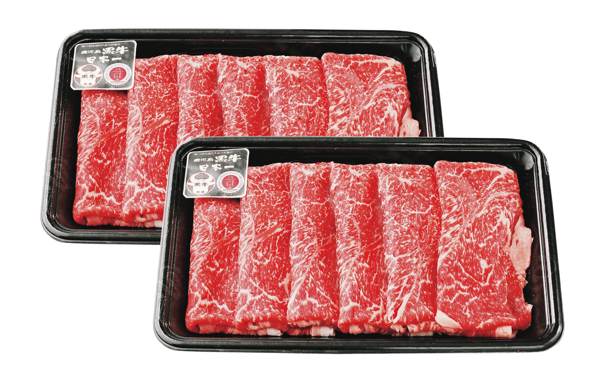 鹿児島黒牛モモスライスセット600g(JAいぶすき/022-1302)L1201 黒毛和牛 国産 肉 牛肉 赤身 モモ 小分け すき焼き すきやき しゃぶしゃぶ 牛しゃぶ 薄切り スライス肉 薄切り肉 冷凍 焼きすき やきすき 和牛 鹿児島 指宿 黒毛 国産牛 お肉 牛スライス 牛モモ