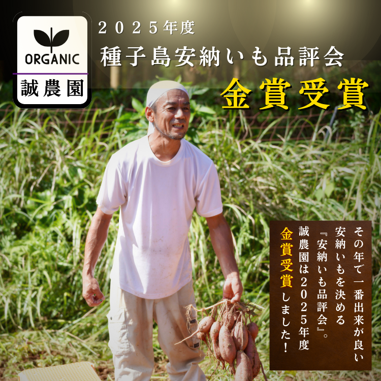  種子島 産 オーガニック  (有機)  種子島 安納いも  (誠農園) １０ｋｇ　NFN538 【650pt】