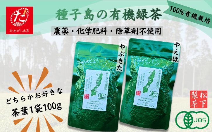 ＼ R8年産 出荷中／ 【たねがしまる4000】種子島 の 選べる 有機 緑茶 （リーフ） 1袋  NFN934【100pt】 // 新茶 緑茶 オーガニック 煎茶 日本茶 お茶
