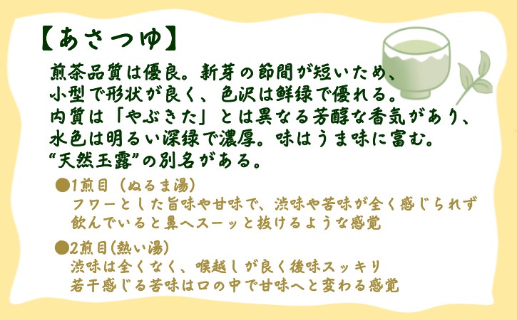 種子島 射場貴大 茶園 「さえみどり」 「あさつゆ」 「なんめい」 「やぶきた」 茶ツウ が 喜ぶ 単品 味わい セット　NFN573【300pt】 // 日本茶 緑茶 お茶 新茶 一番茶 詰め合わせ セット お茶堪能 さえみどり あさつゆ なんめい やぶきた