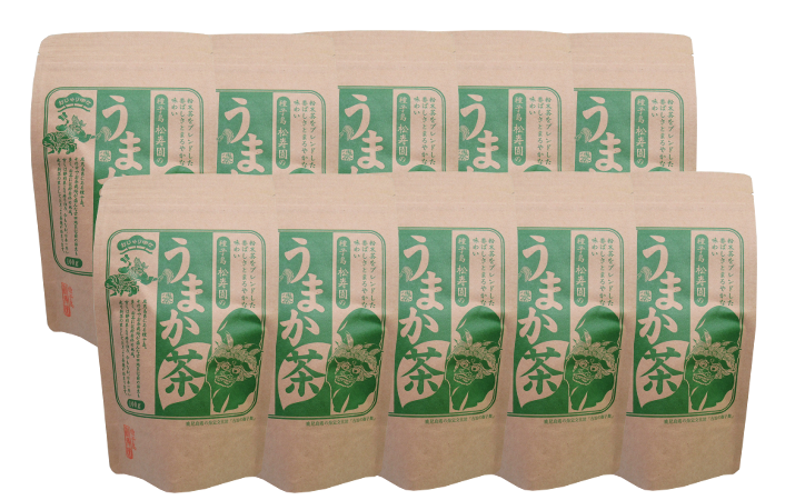 種子島 松寿園 うまか茶  100ｇ× 10袋　NFN336 【550pt】