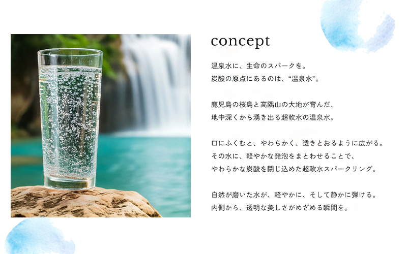 U35-7901／【12ヶ月定期】aichralis sparkling ( アイクラリス スパークリング ) 500ml×30本