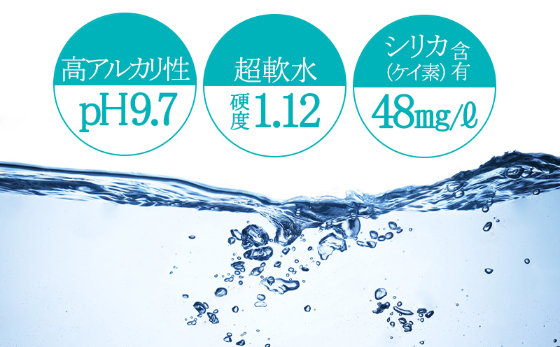 I9-1401／【6回定期便】飲む温泉水/美豊泉(1L×20本)