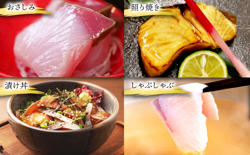 D4-0101／【3回定期】垂水カンパチ『海の桜勘』皮無しロイン 700g （計2.1kg）