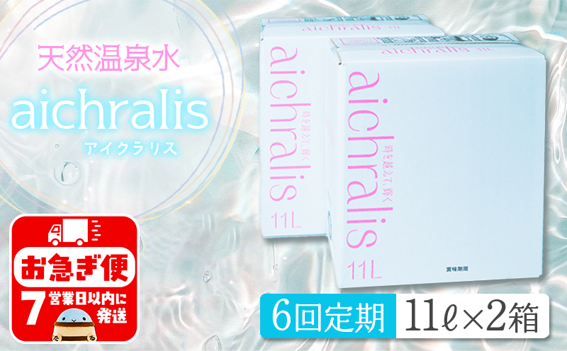 J11-7903／【6ヶ月定期】aichralis ( アイクラリス ) 11L BIB×2箱