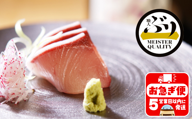 D4-4705／【鹿児島産ぶり】冷凍・ぶり１尾セット（皮無ロイン背腹計４ｐ、カマ２ｐ）