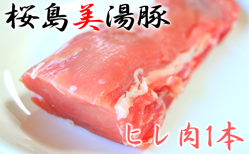 A1-30106／桜島美湯豚　ヒレ肉×1本