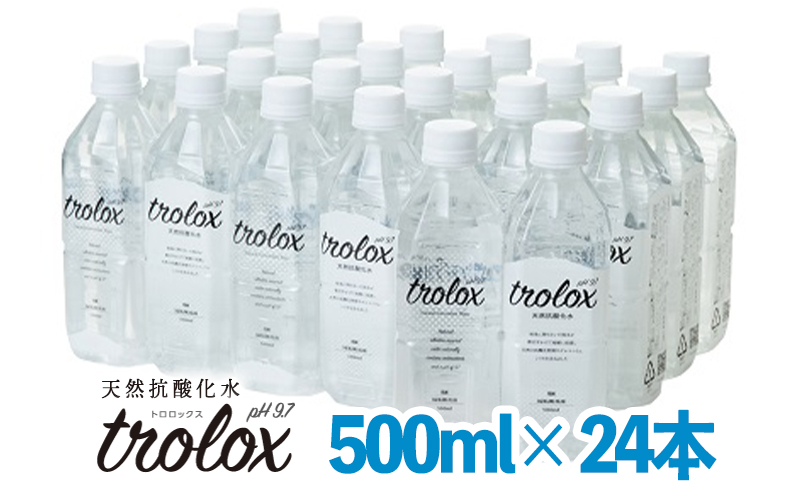 B2-5025／天然抗酸化水トロロックス（500ml×24本）