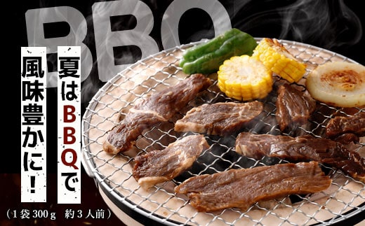 【隔月6回定期便】やわらか 牛ハラミ（サガリ）肉 極旨秘伝醤油タレ漬け（300g×6袋）訳あり ハラミ 牛肉 個包装 焼肉 GS-609