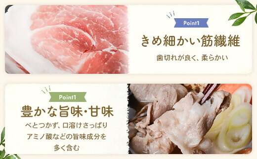 かごしま黒豚ウデ肉スライス 500g 株式会社薩摩八重ファーム ZS-6127