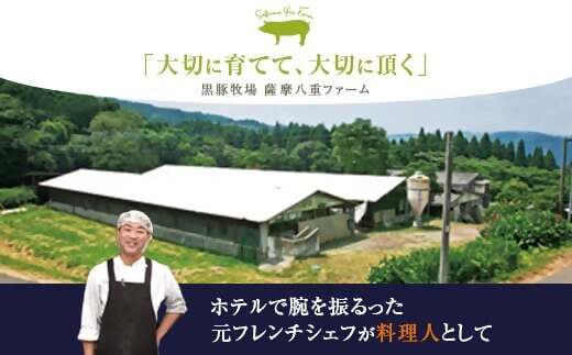 かごしま黒豚ウデ肉スライス 500g 株式会社薩摩八重ファーム ZS-6127