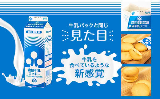 AS-535 農協牛乳ｸｯｷｰ 6箱