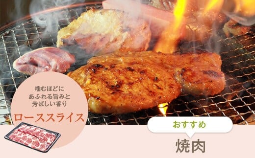 BS-004 かごしま黒豚焼き肉セット 1kg (ロース肉500g･バラ肉500g) 焼肉 薩摩八重ファーム 工房みかく亭