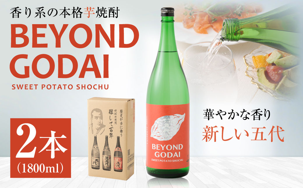 BSR-521 香り系の本格焼酎 「BEYOND GODAI」1800ml×2本