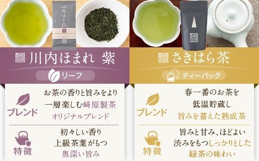 BS-346 崎原製茶のｵﾘｼﾞﾅﾙｾｯﾄ#4 (お茶10種ｾｯﾄ)